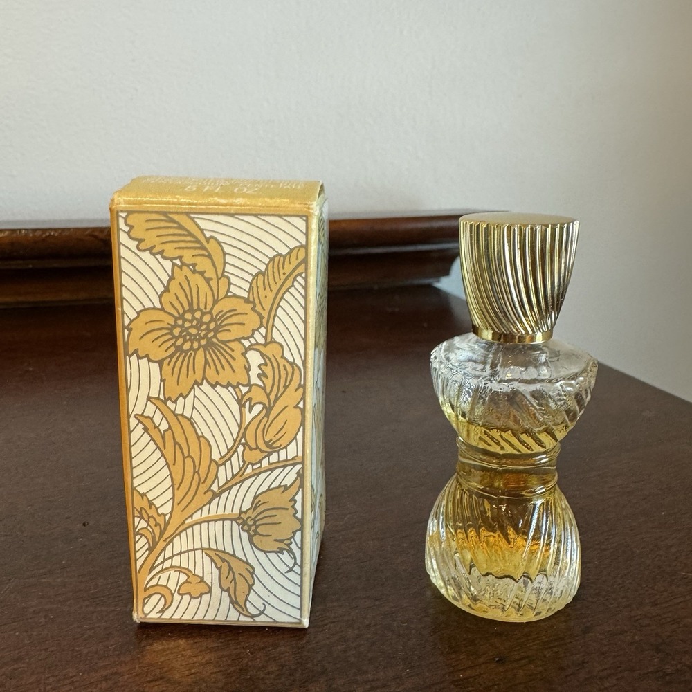 Vtg Avon Fragrance Facettes "Sweet Honesty" Purse Cologne 0.5 fl oz,